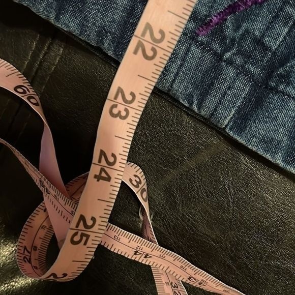 Choices embroidered denim blazer size medium - Picture 8 of 9